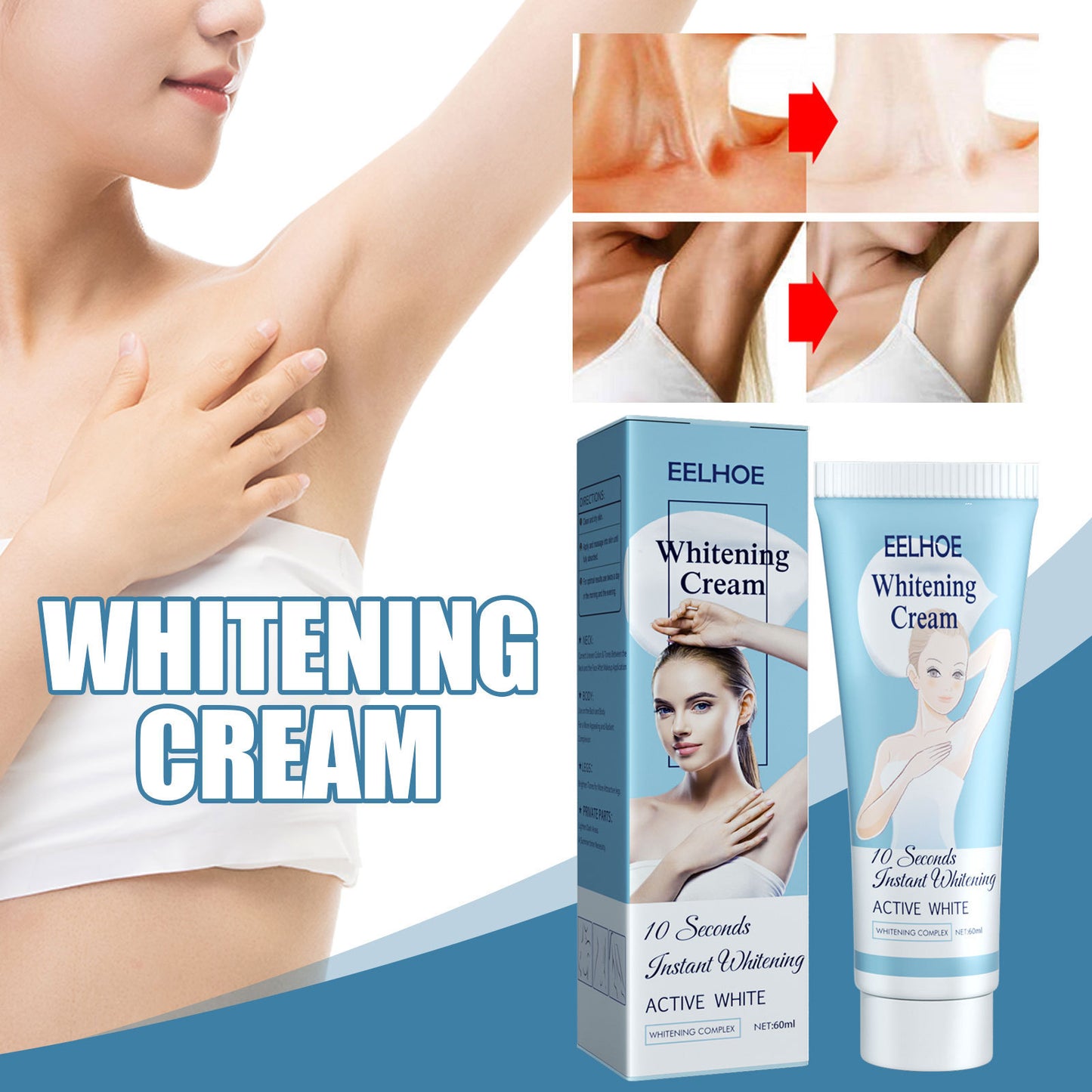 Underarm Whitening Cream for Body and Private Parts
