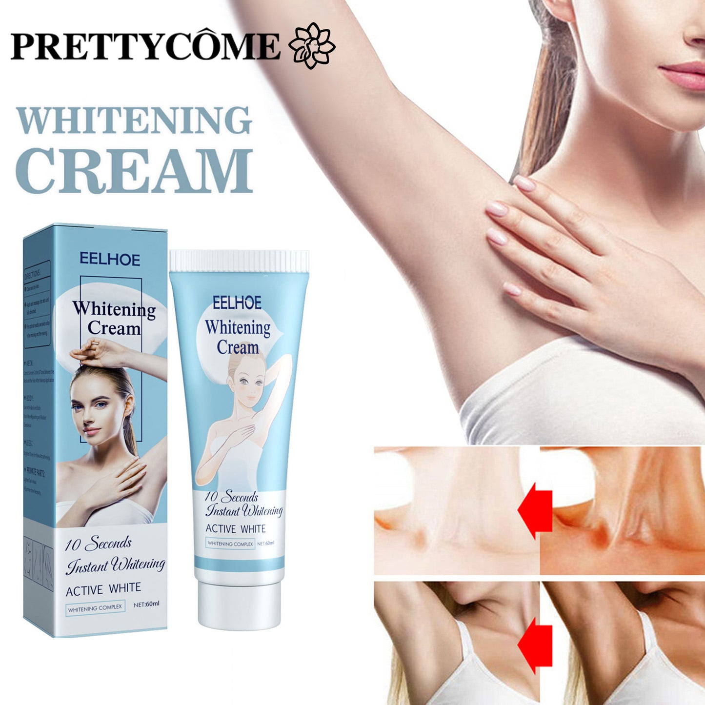 Underarm Whitening Cream for Body and Private Parts